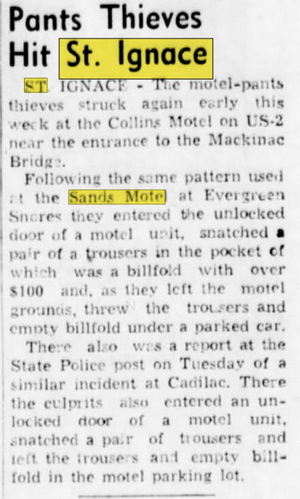 Sands Motel - 1962 Pants Thieves (newer photo)